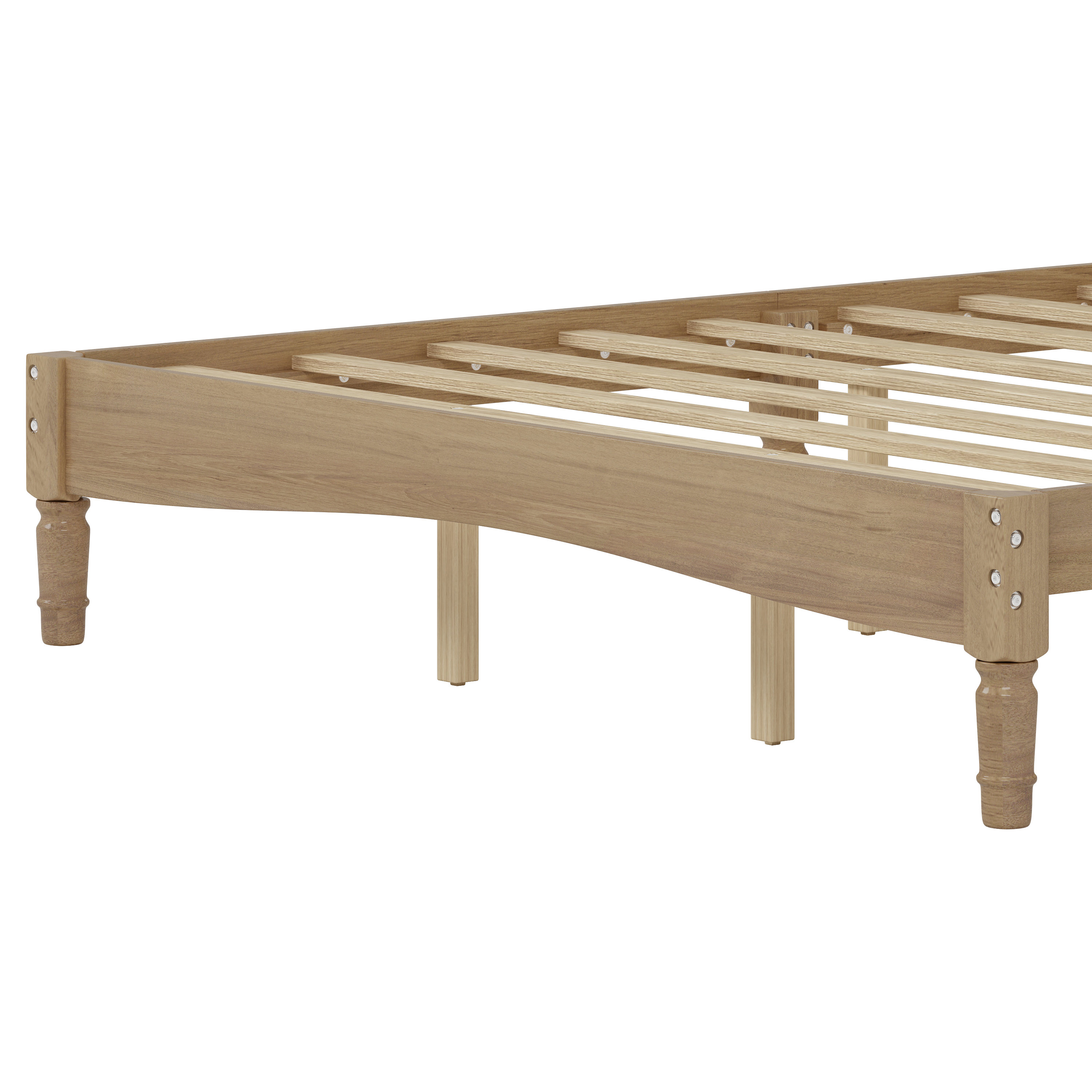 Queen Wood Platform Bed