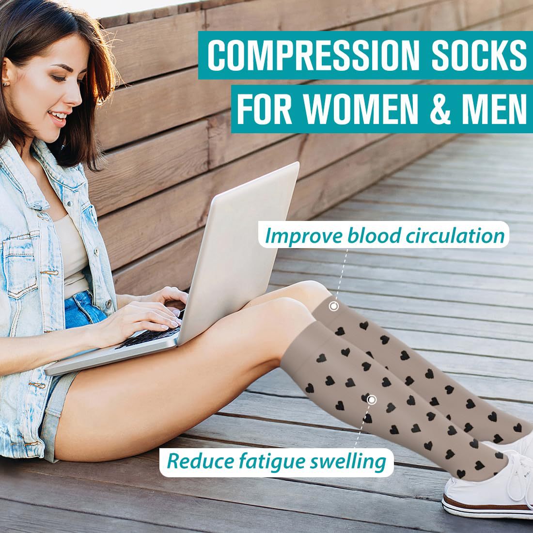 Leg Sleeves Athletic Socks