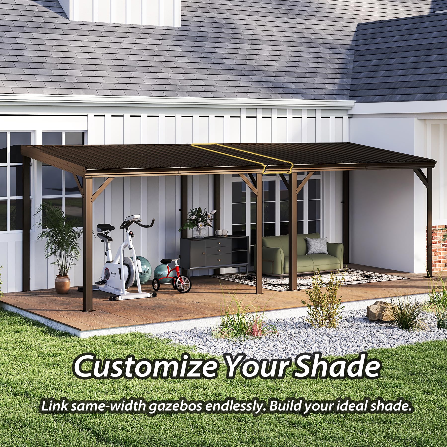 Gazebo Connector Kit Steel