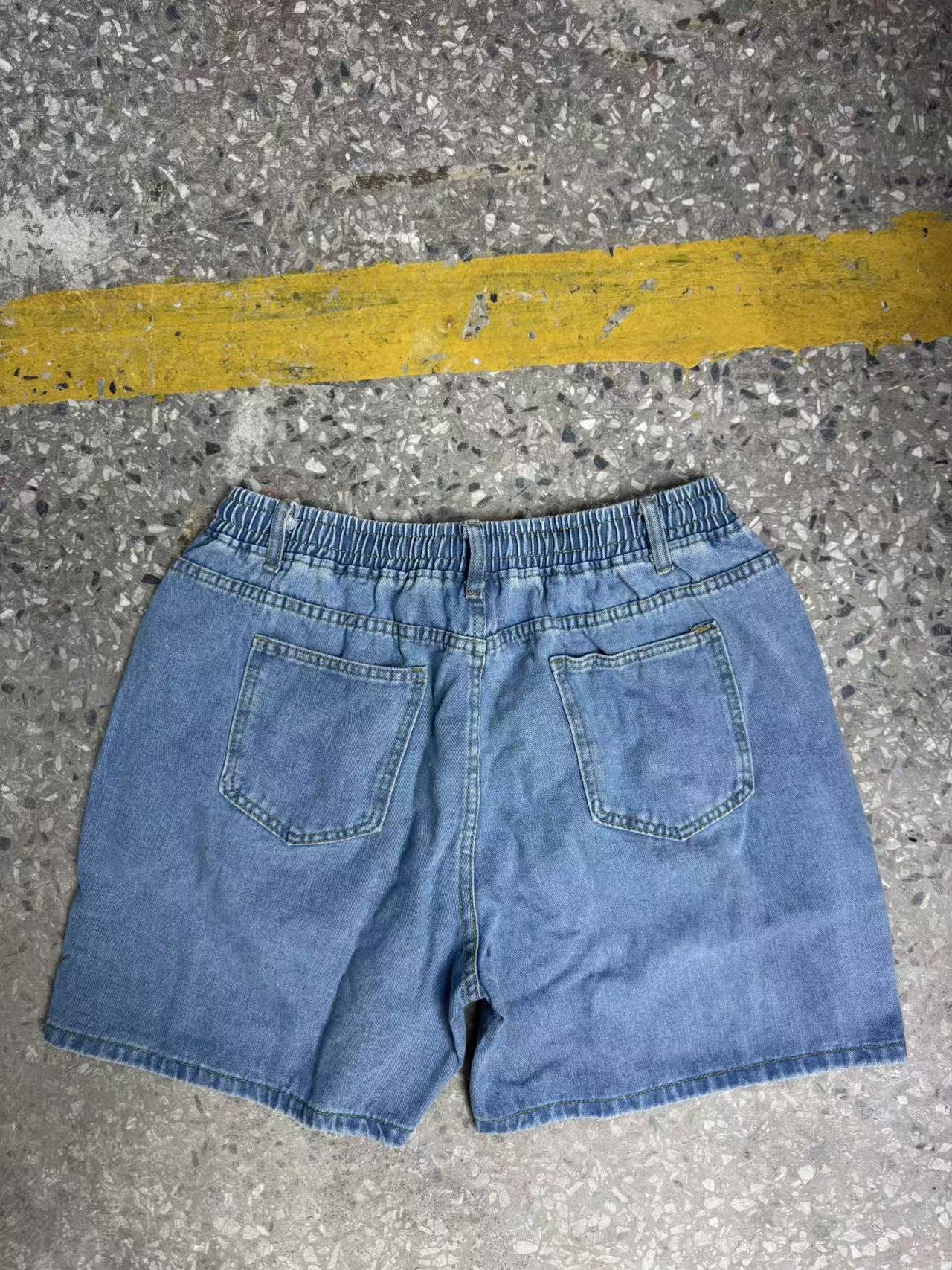High Waist Denim Shorts