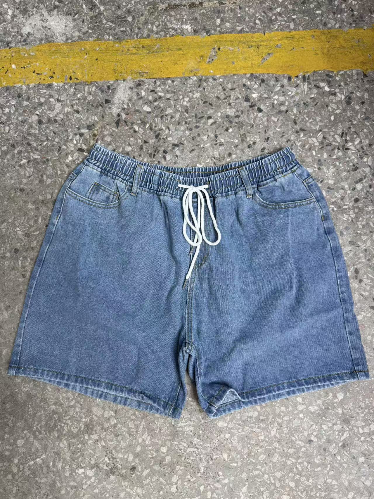 High Waist Denim Shorts
