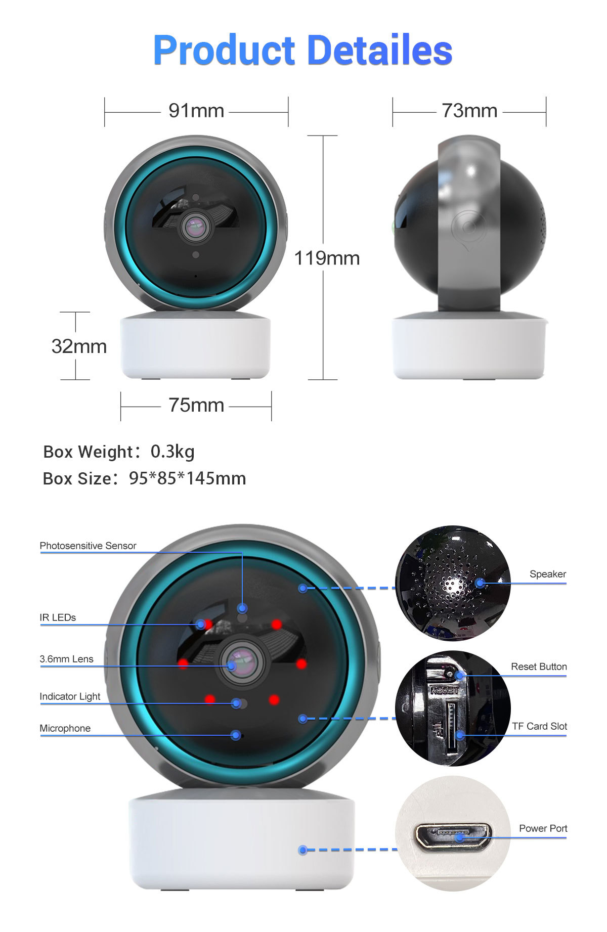 Wireless WIFI Webcam