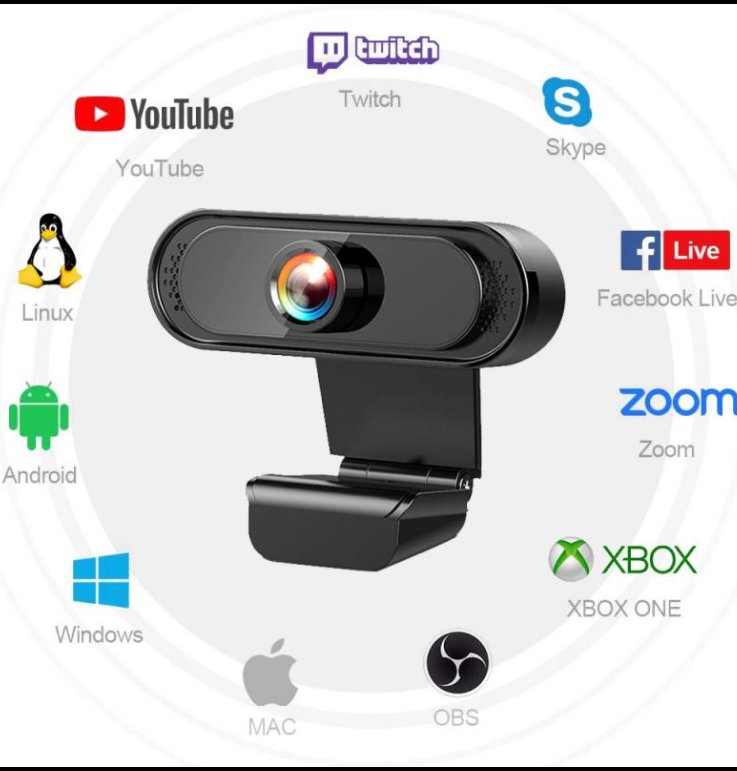 USB Webcam HD Video Conference Network
