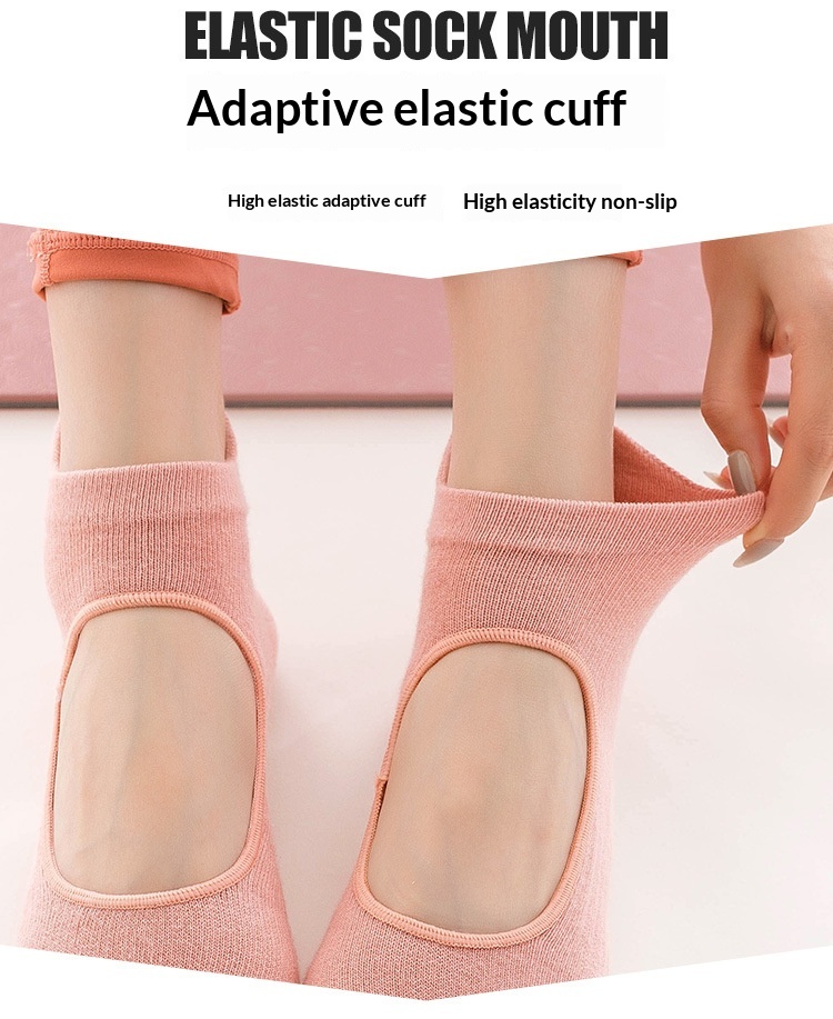 Womens Pilates Non-Slip Socks