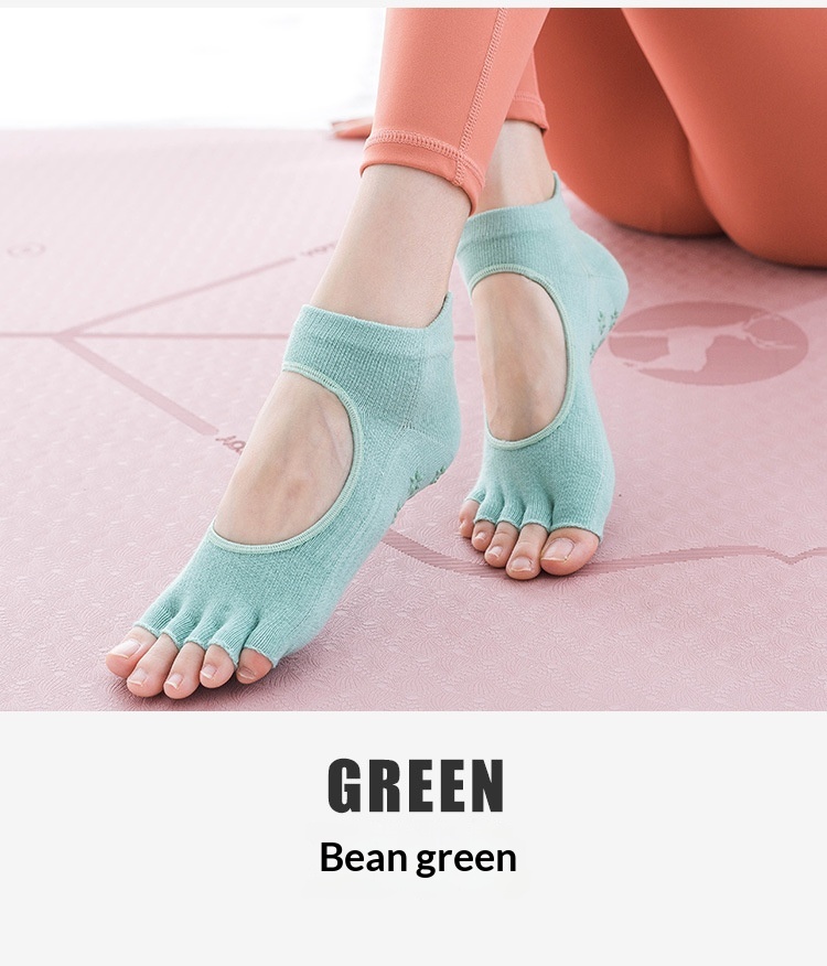 Womens Pilates Non-Slip Socks