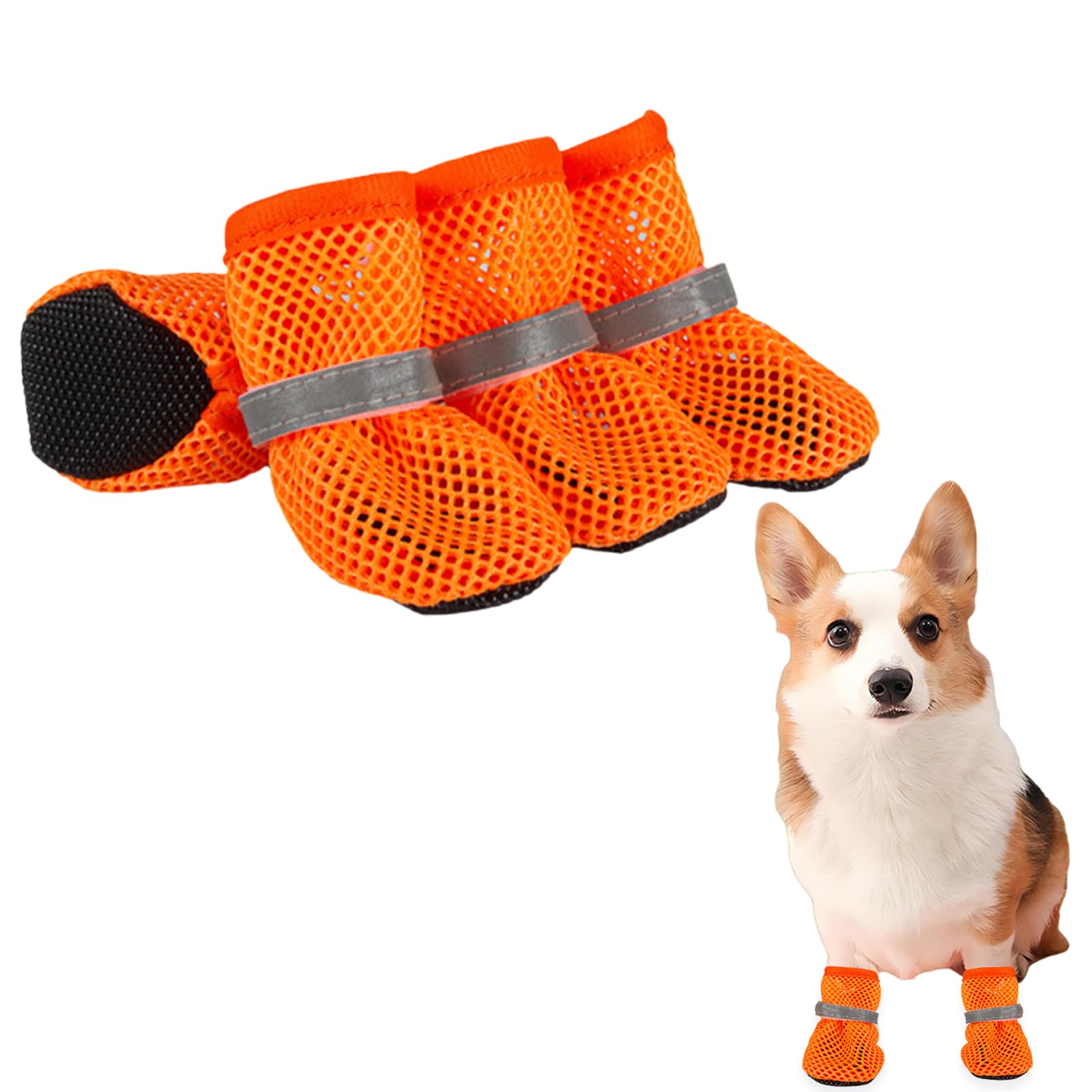 Dog Shoes Breathable Mesh Boots