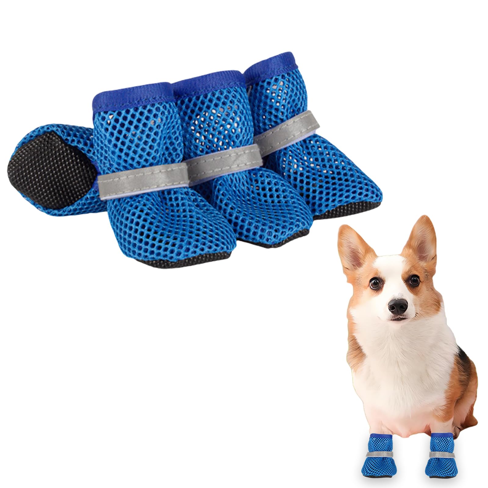 Dog Shoes Breathable Mesh Boots