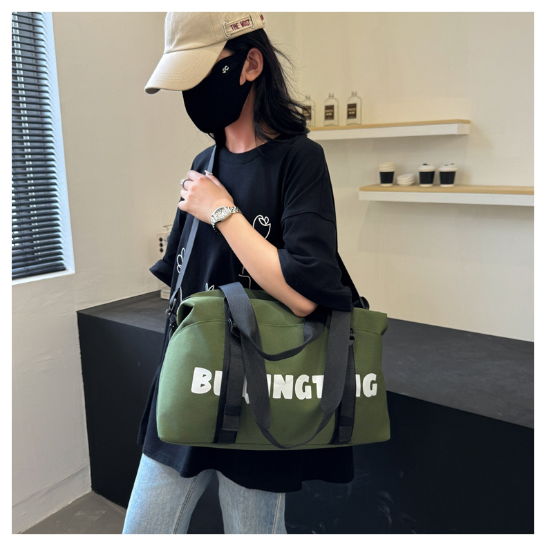 Women's Fashion Gym Duffel Bag with Wet & Dry Separation