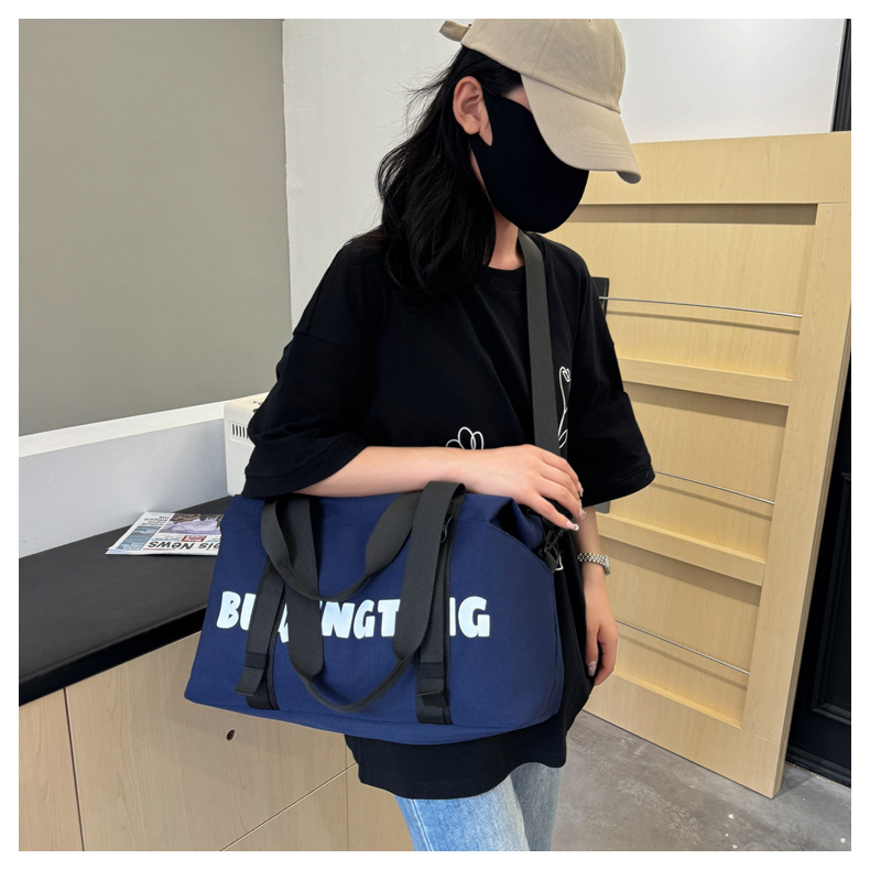 Women's Fashion Gym Duffel Bag with Wet & Dry Separation