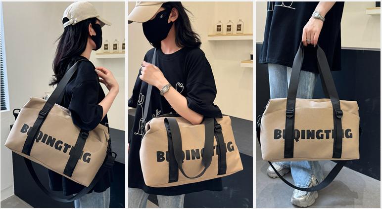 Women's Fashion Gym Duffel Bag with Wet & Dry Separation