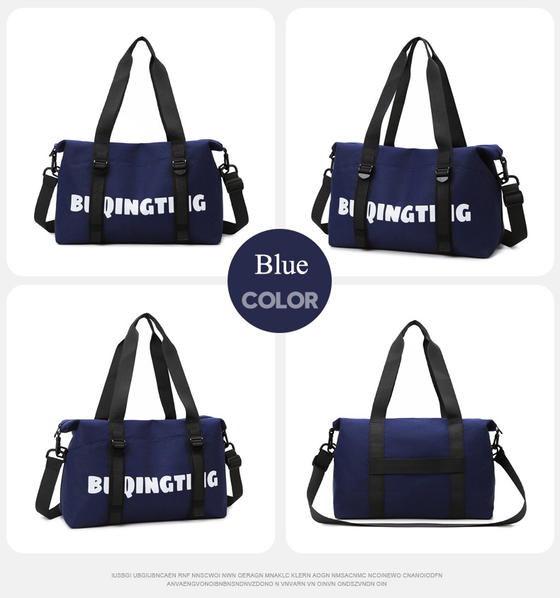 Women's Fashion Gym Duffel Bag with Wet & Dry Separation