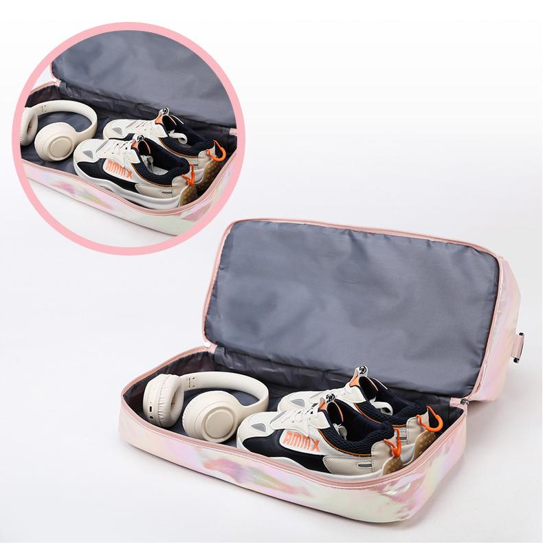 Iridescent Gym Bag Holographic Duffel
