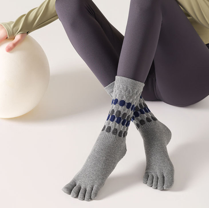 Yoga Socks Anti Slip Five Finger Socks