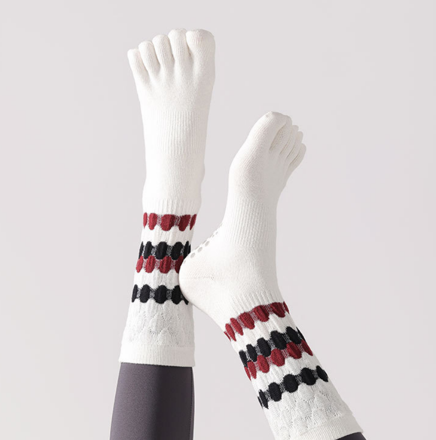Yoga Socks Anti Slip Five Finger Socks
