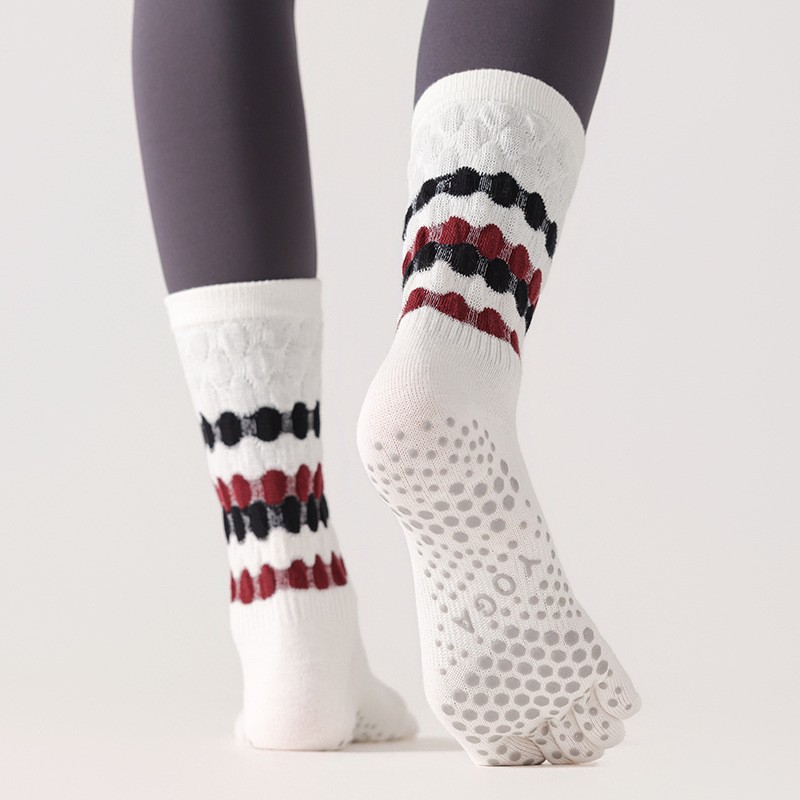 Yoga Socks Anti Slip Five Finger Socks