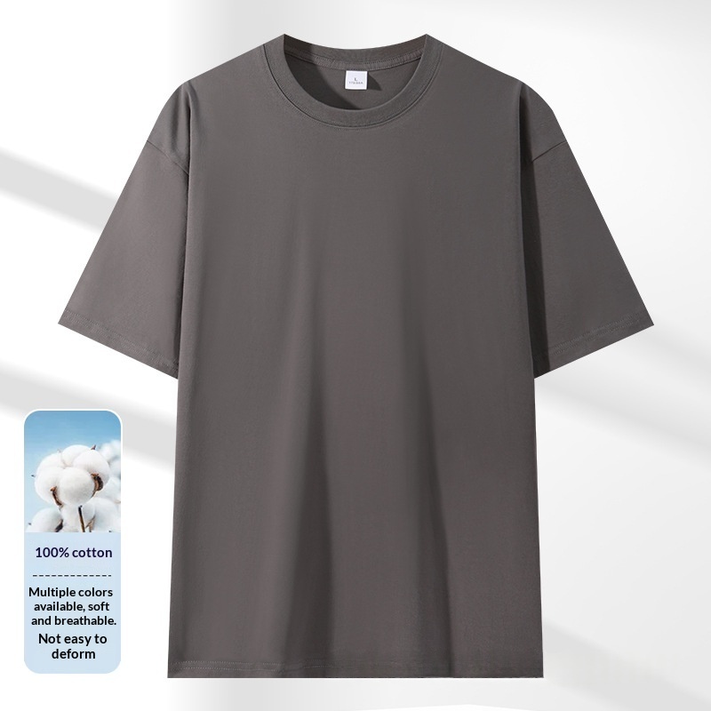 Mens Summer T-shirt Short-sleeve