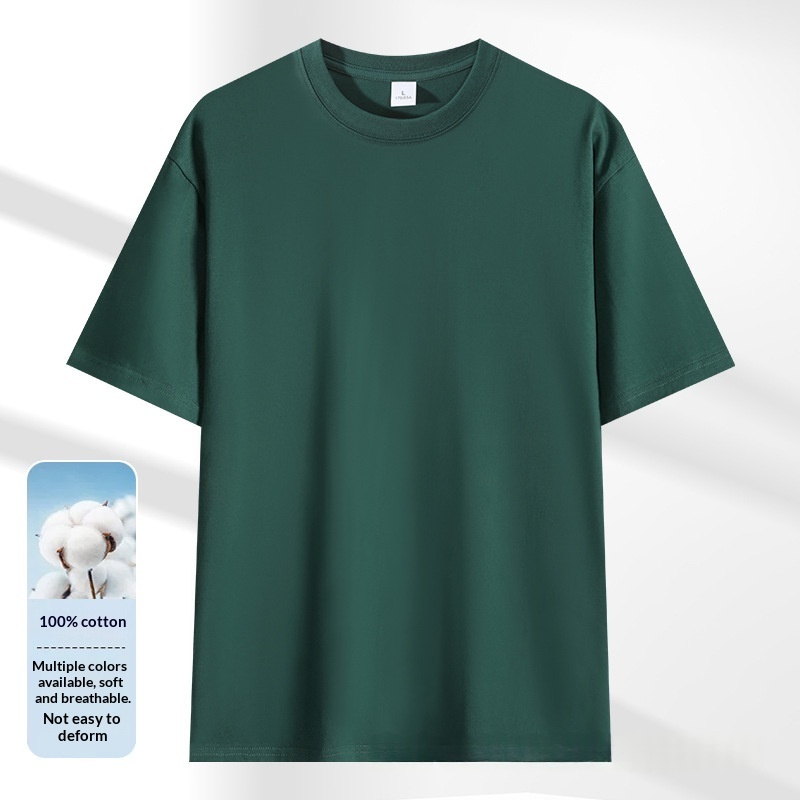 Mens Summer T-shirt Short-sleeve