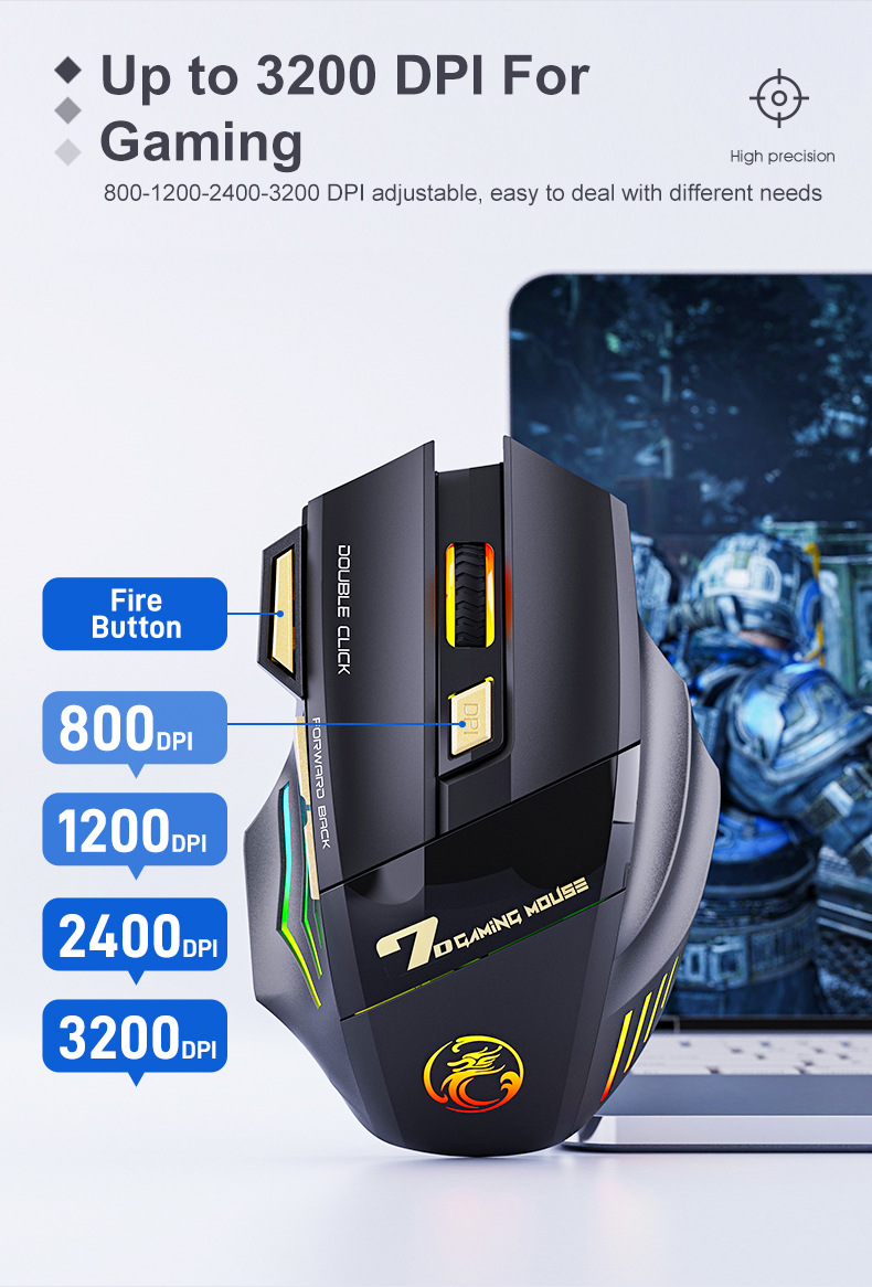 Wireless Gaming Mouse