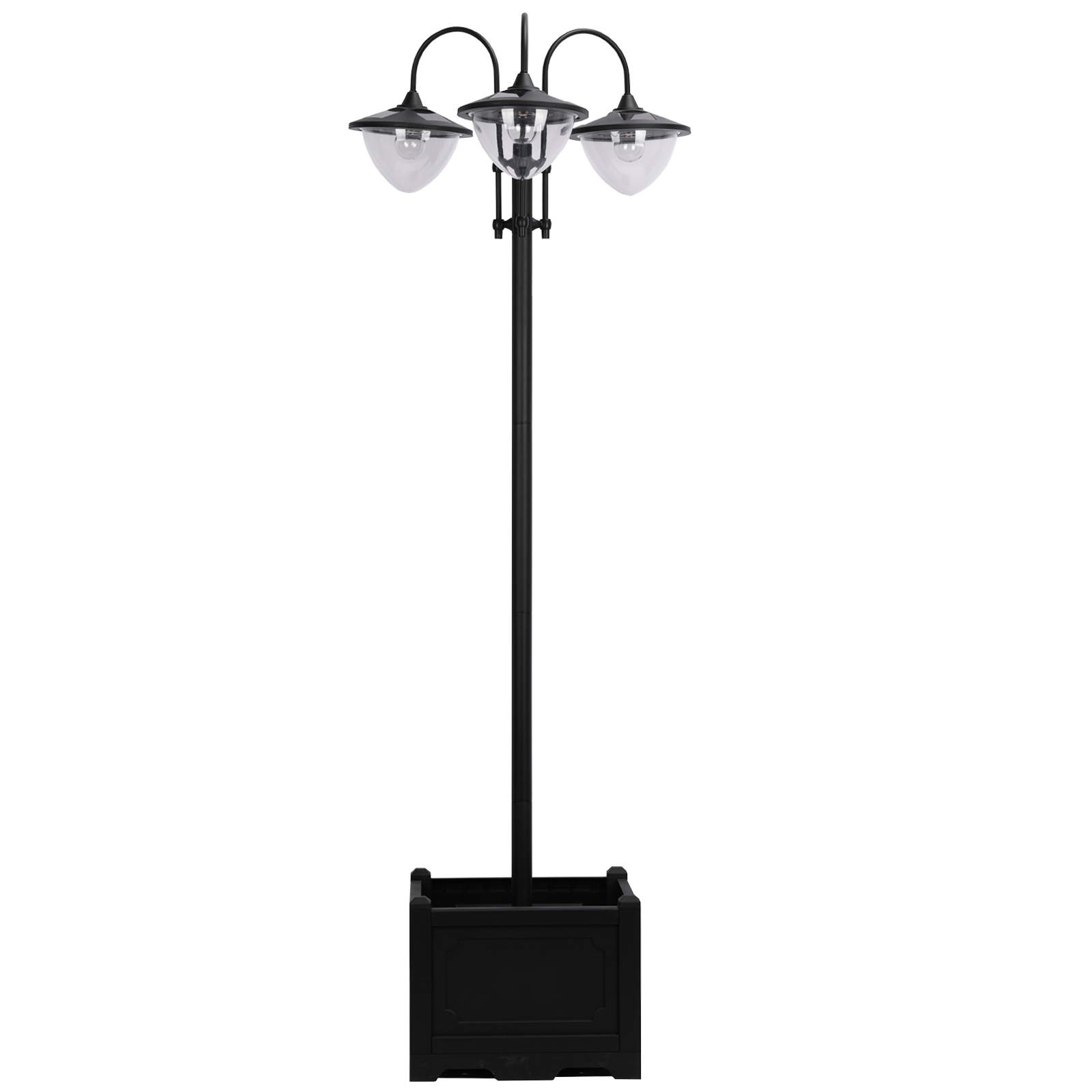 Solar Garden Lantern Metal Stehleuchte