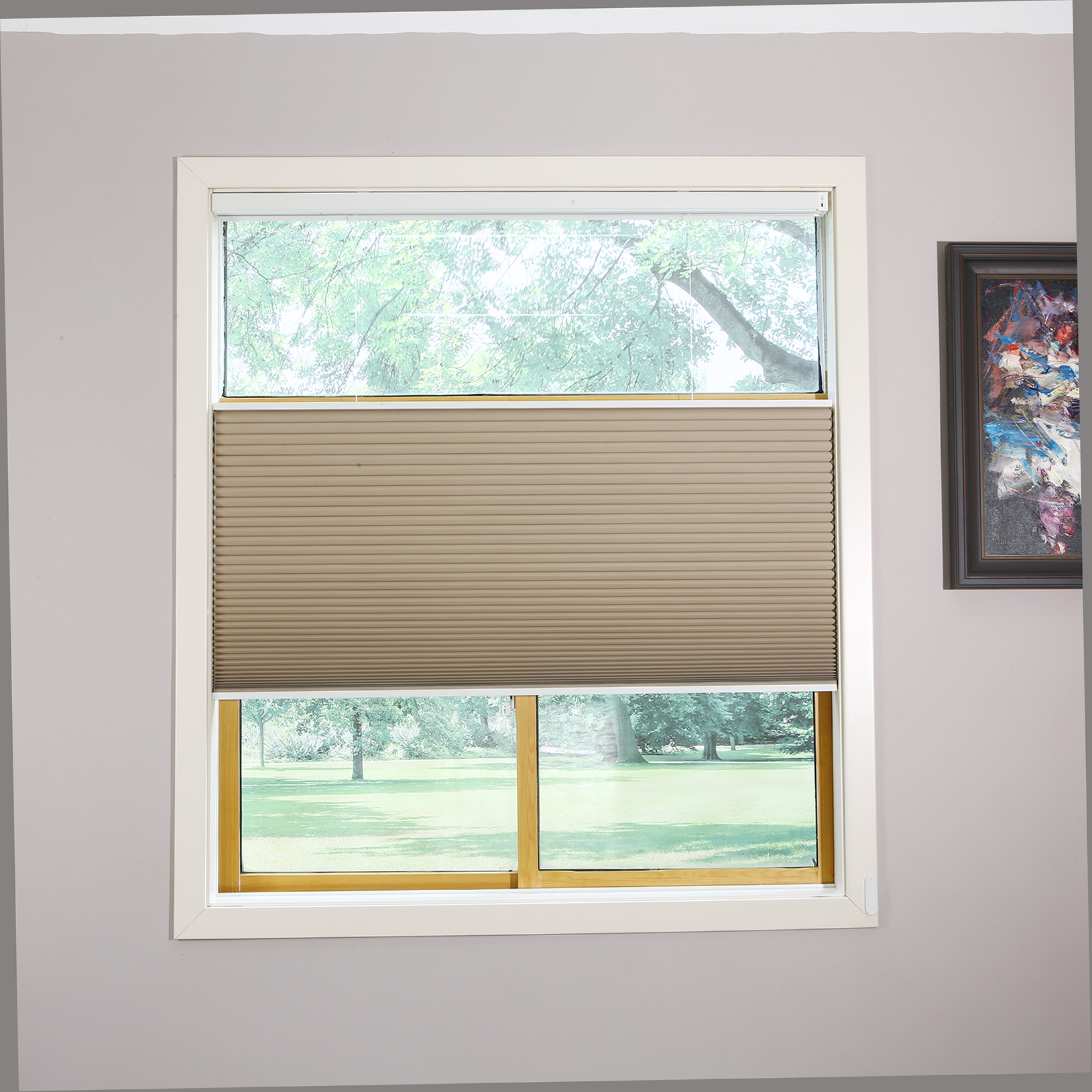 Motorized Shades With Remote Control And Solar