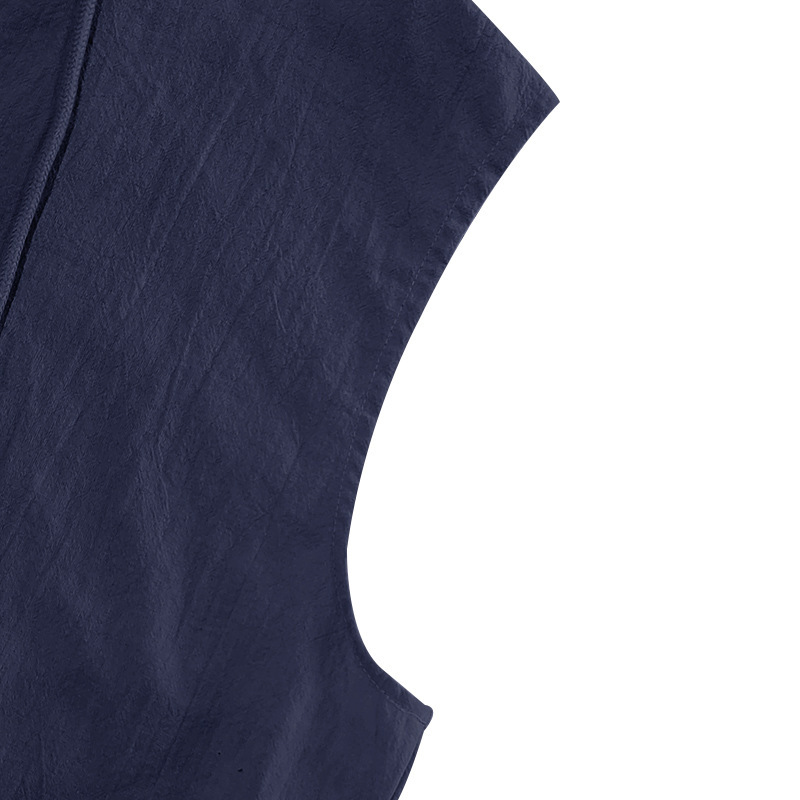 Linen Sleeveless Shirt