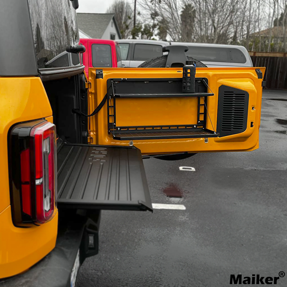 Tailgate Table, Rear Foldable, Aluminum