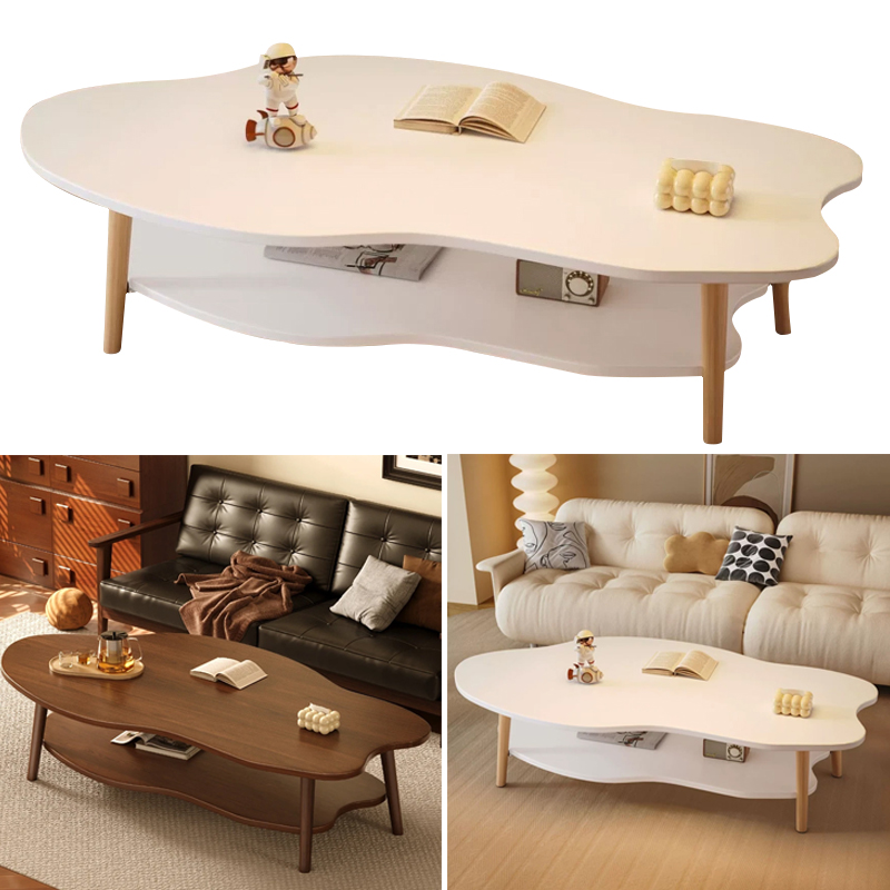 Cloud Coffee Table Storage Shelf