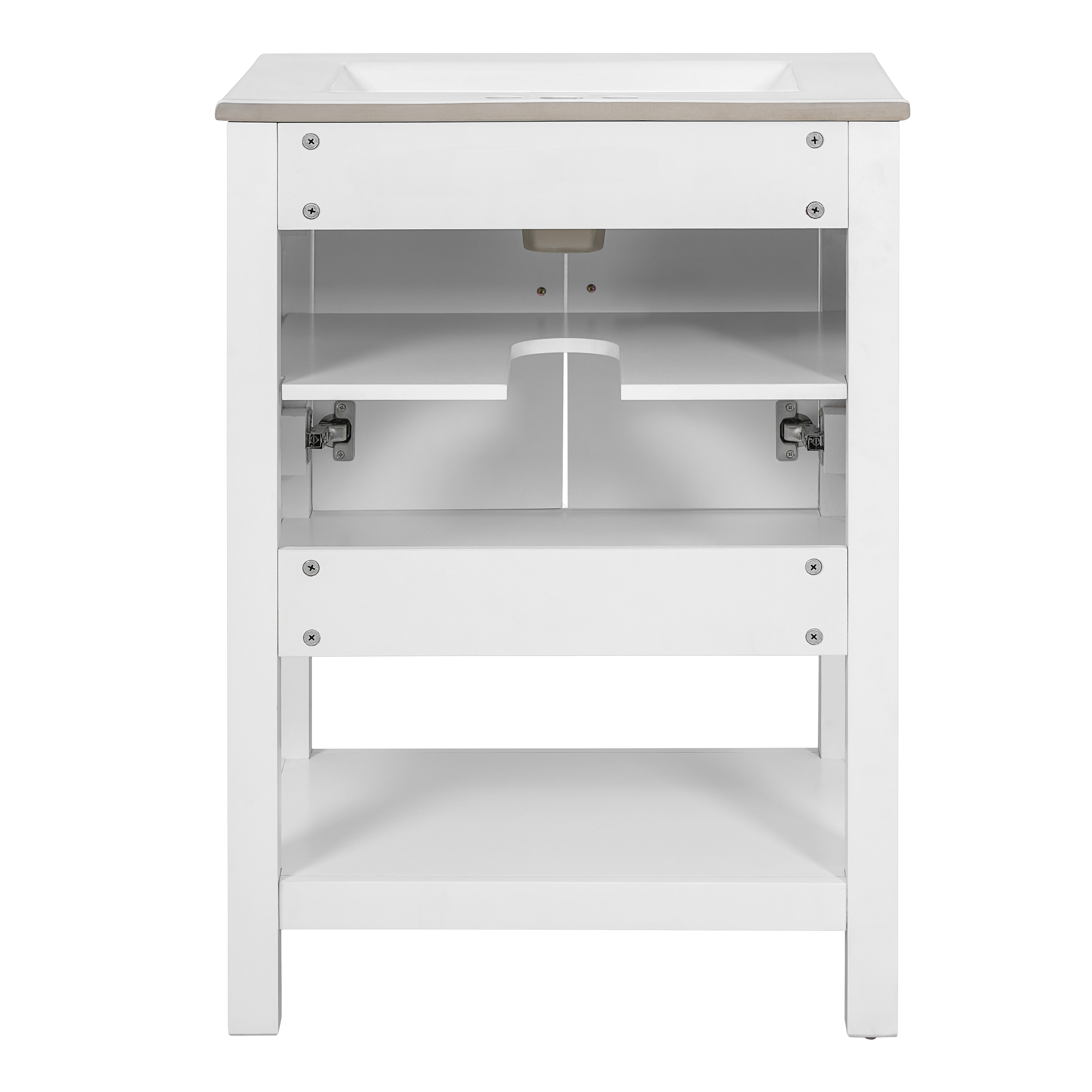 Modern Bathroom Vanity with Soft-Close Hinges