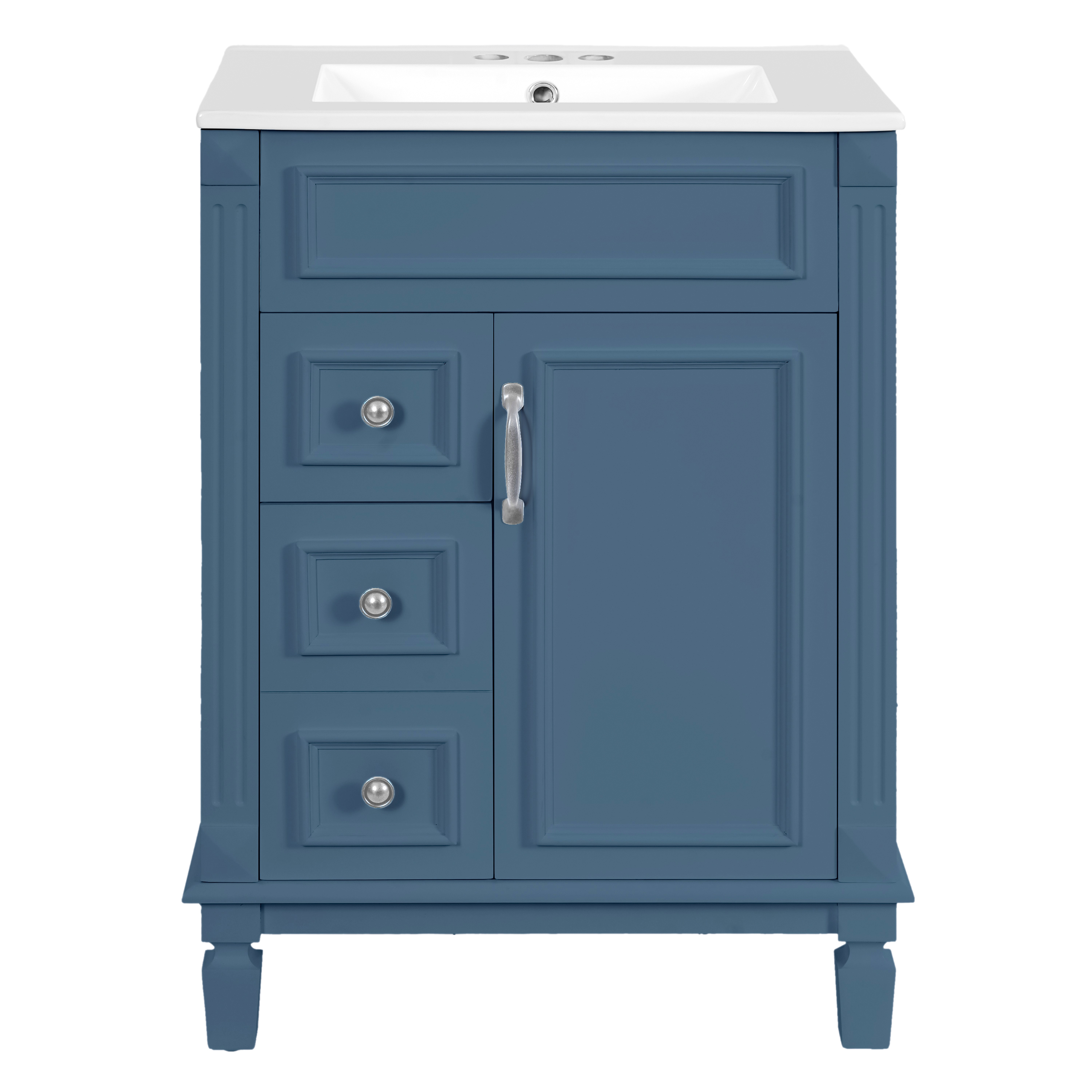 24 Bathroom Vanity Ceramic Sink