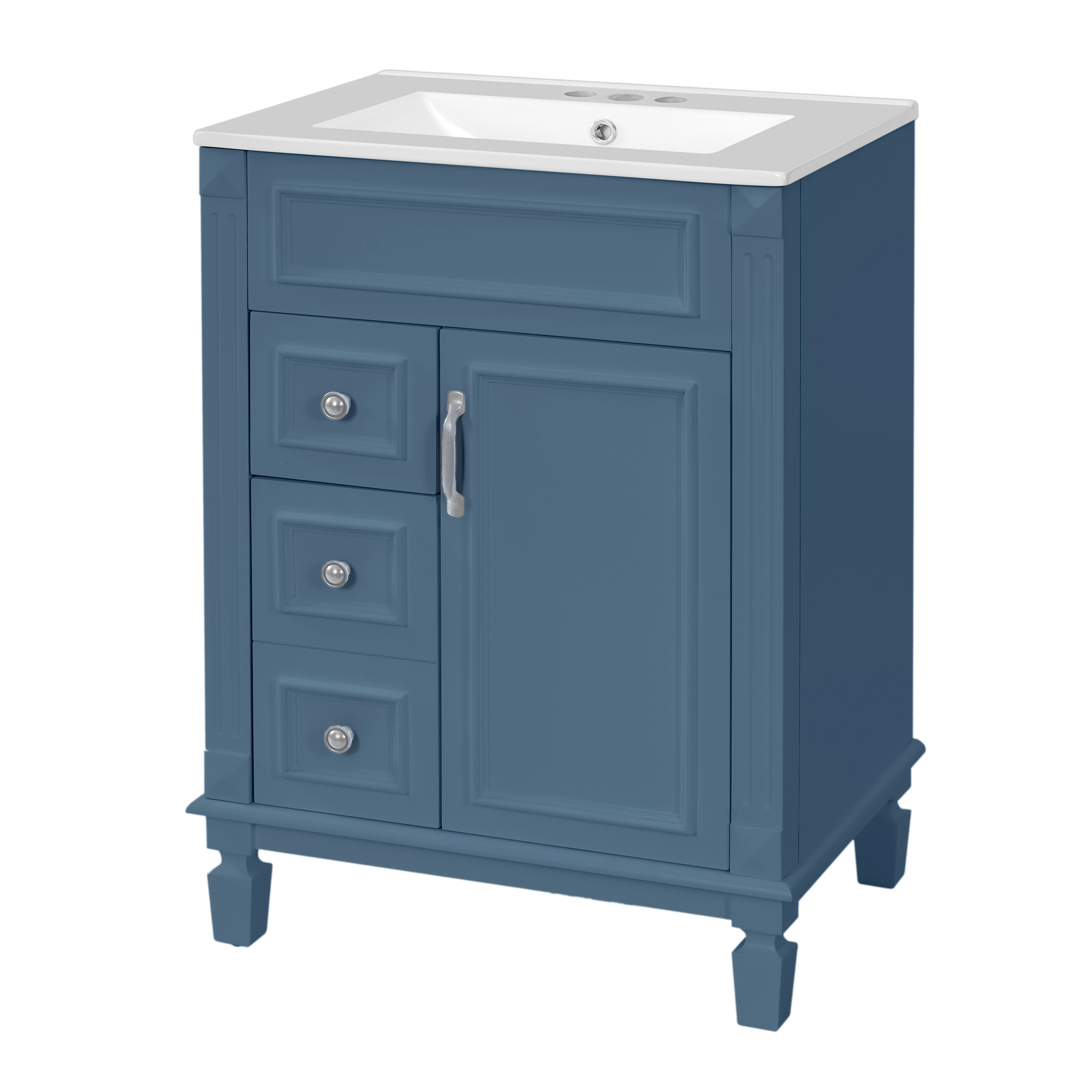 24 Bathroom Vanity Ceramic Sink