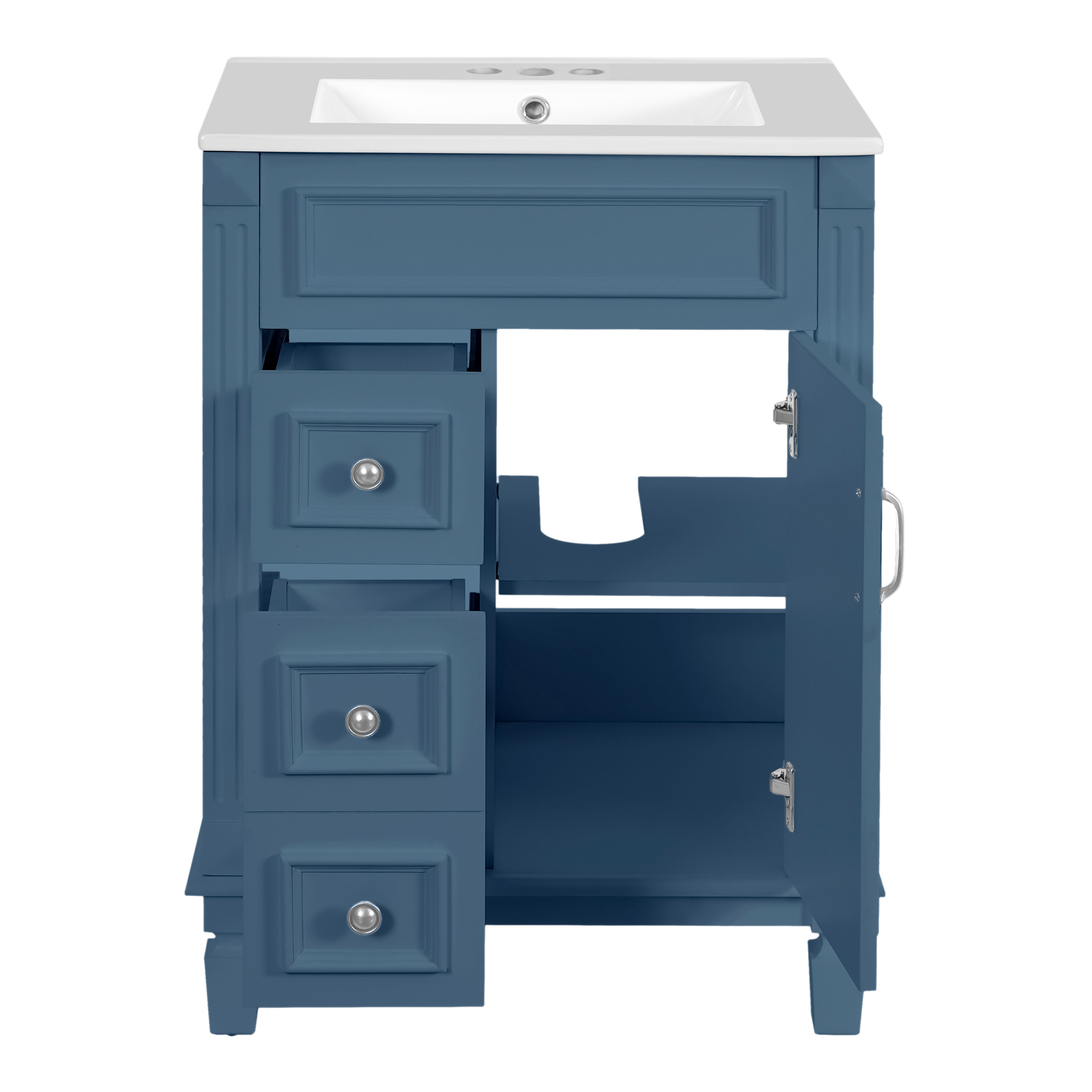 24 Bathroom Vanity Ceramic Sink