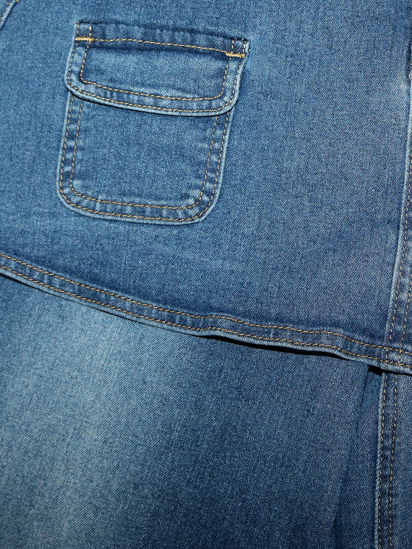 Retro Wide-Leg Denim Jeans