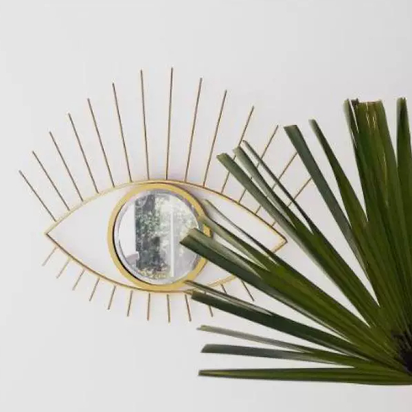 Eye-shaped Hanging Mirror