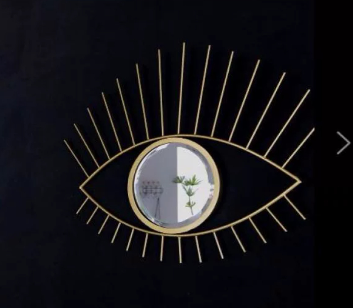 Eye-shaped Hanging Mirror