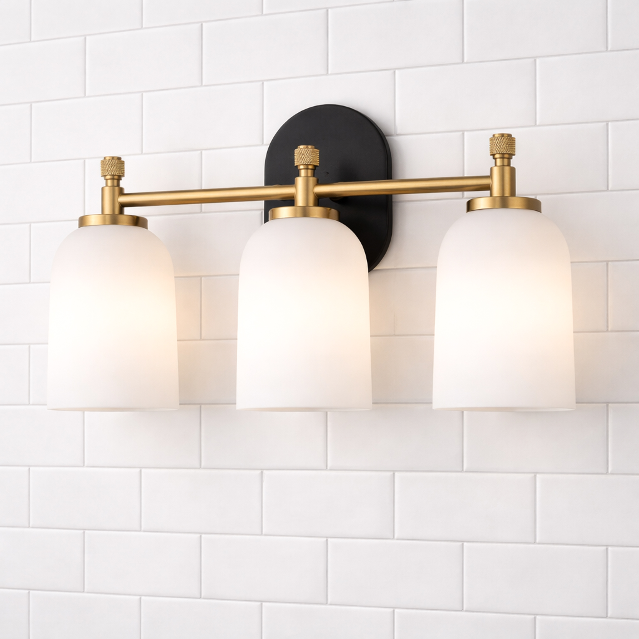 Vanity Light Brushed Gold Bathroom