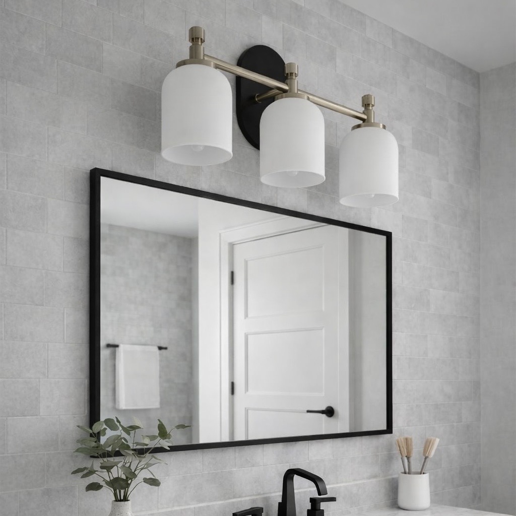 Vanity Light Brushed Gold Bathroom