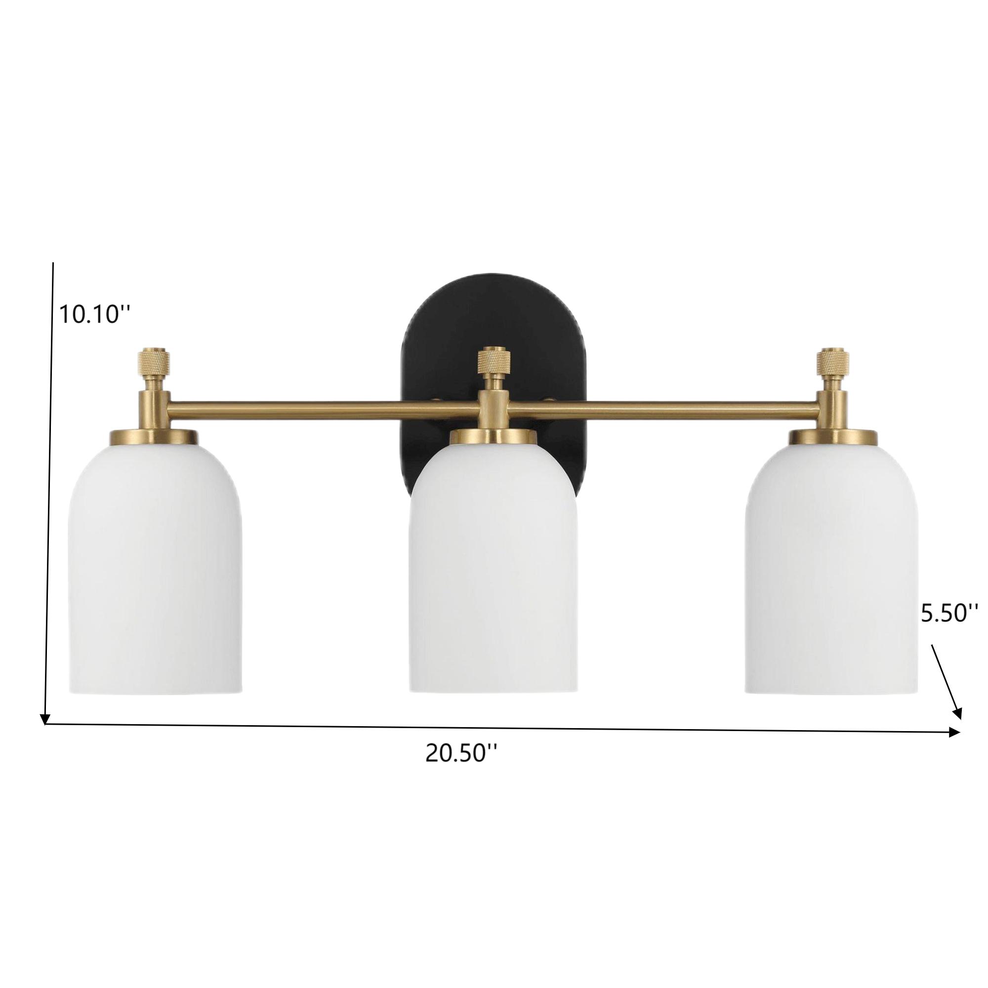 Vanity Light Brushed Gold Bathroom
