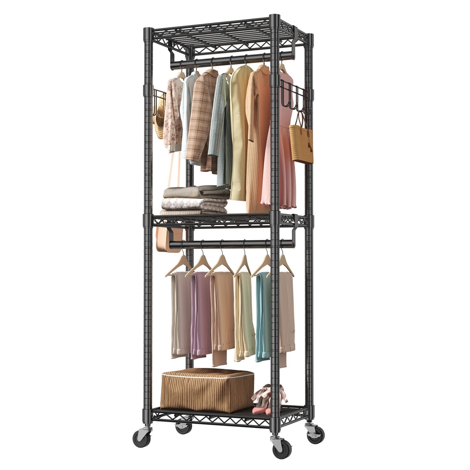 Adjustable Wall-Mounted Hanger