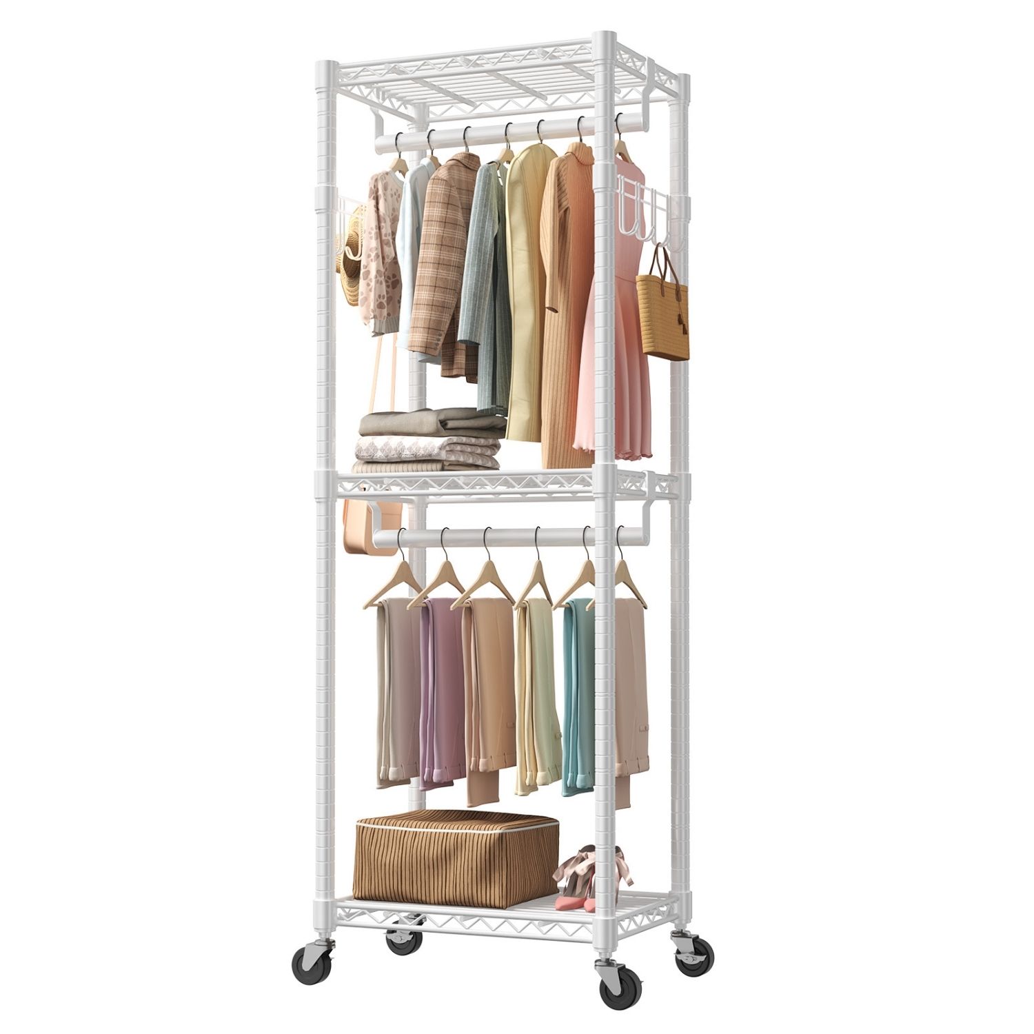 Adjustable Wall-Mounted Hanger