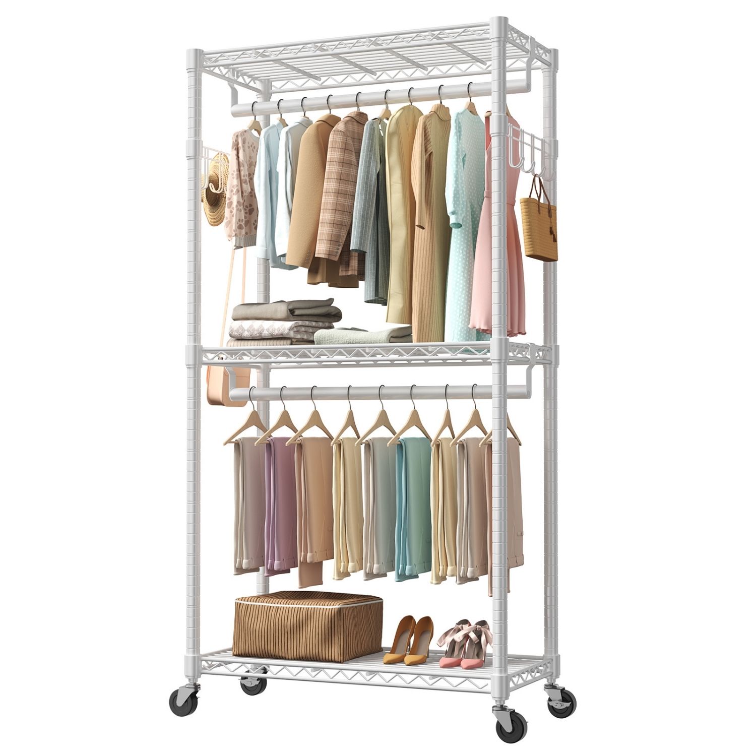 Adjustable Wall-Mounted Hanger