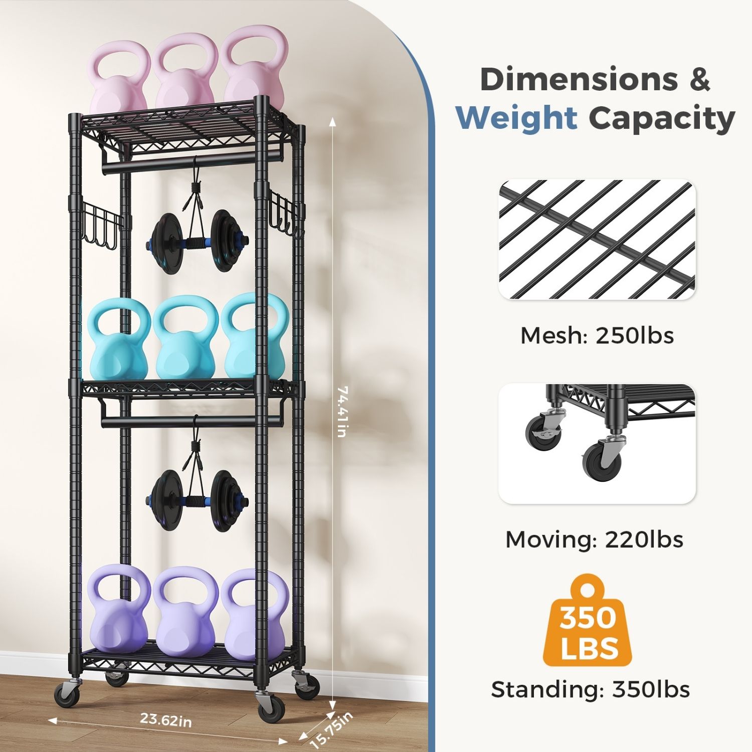 Adjustable Wall-Mounted Hanger