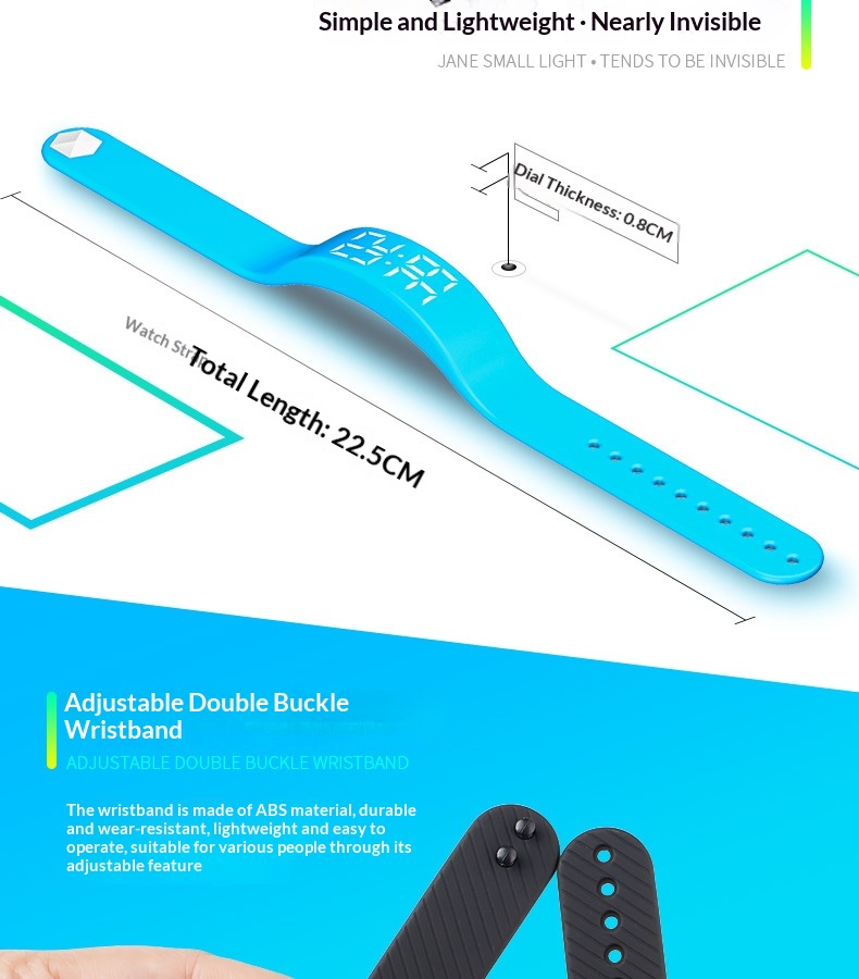 Fitness Smart Bracelet, Waterproof Pedometer