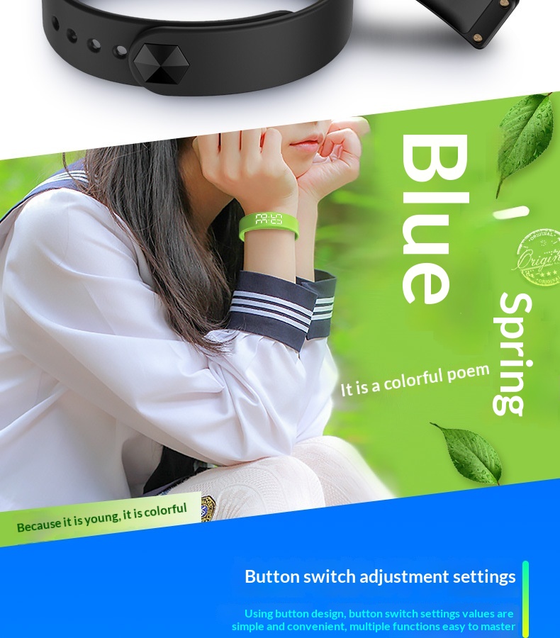 Fitness Smart Bracelet, Waterproof Pedometer