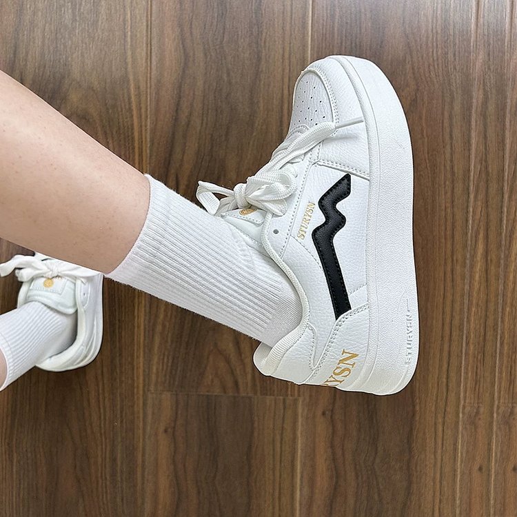 Women's Classic White Skateboarding Shoes