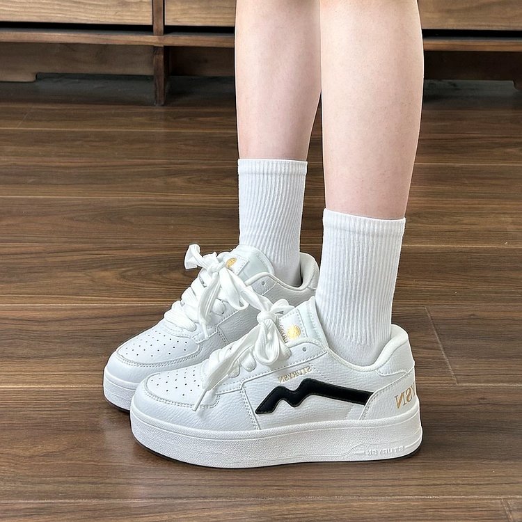 Women's Classic White Skateboarding Shoes
