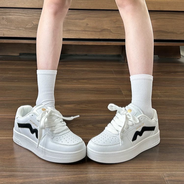 Women's Classic White Skateboarding Shoes