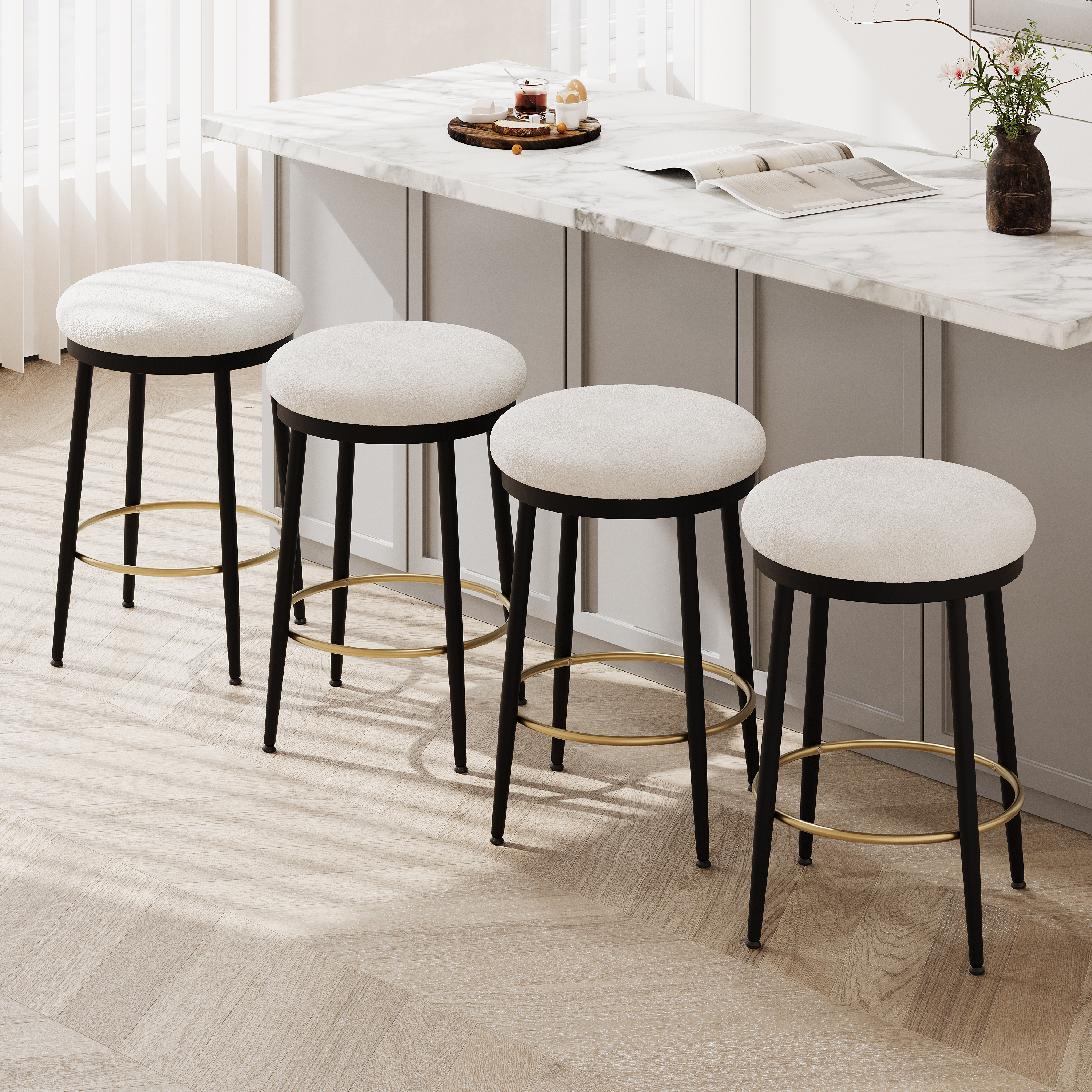 Modern Counter Stools Set