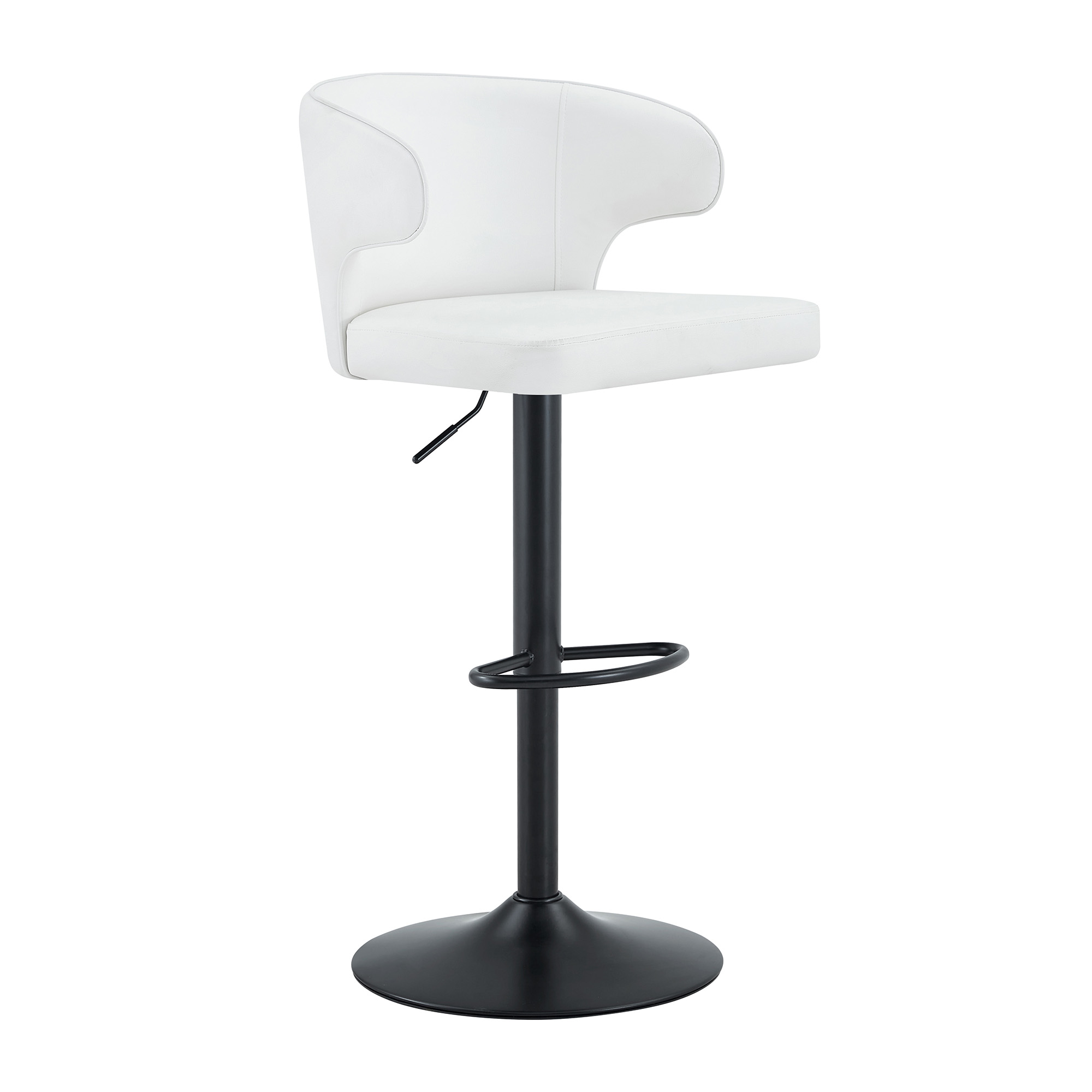 Bar Chair, Rotating Adjustable with PU Leather