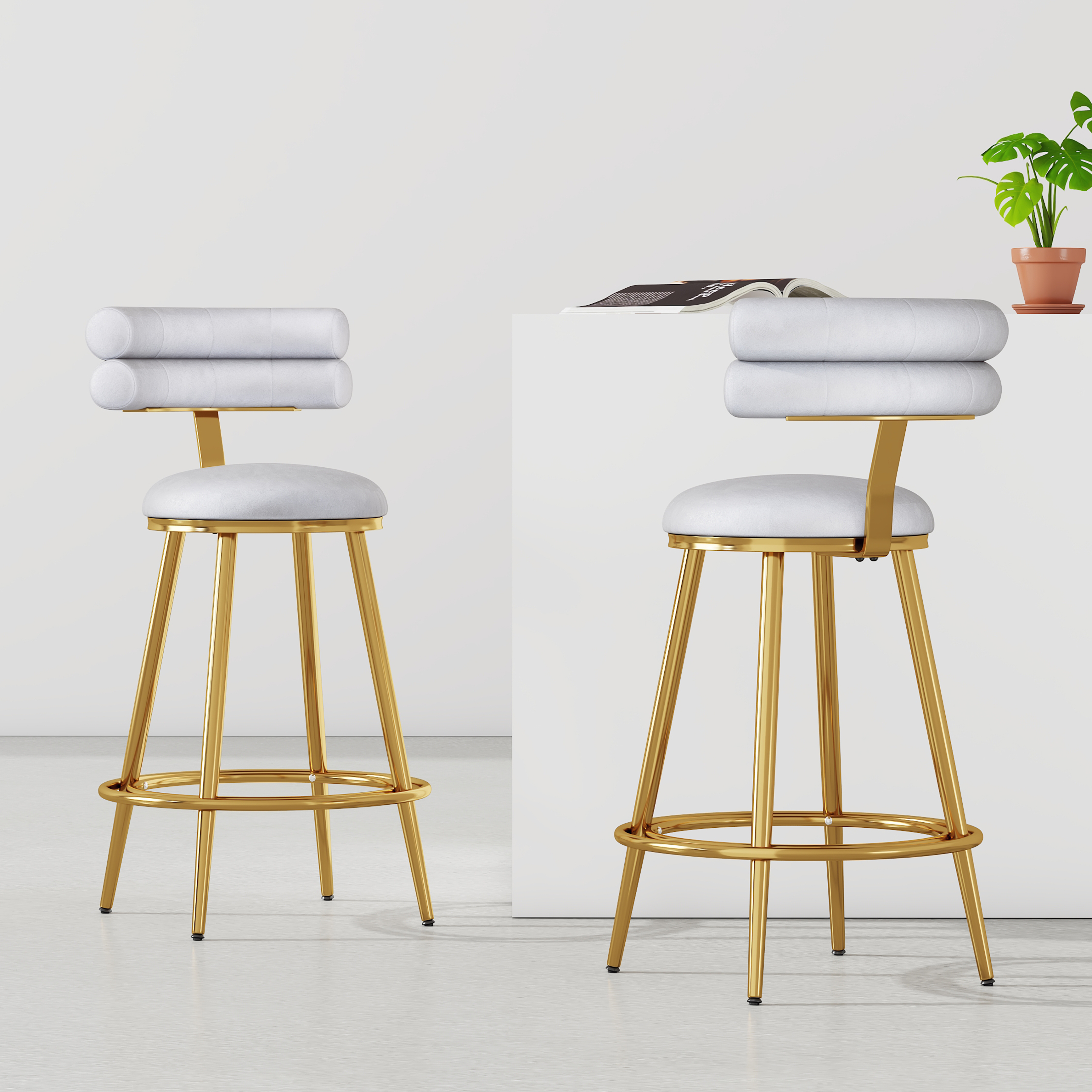 Modern Counter Stools Set