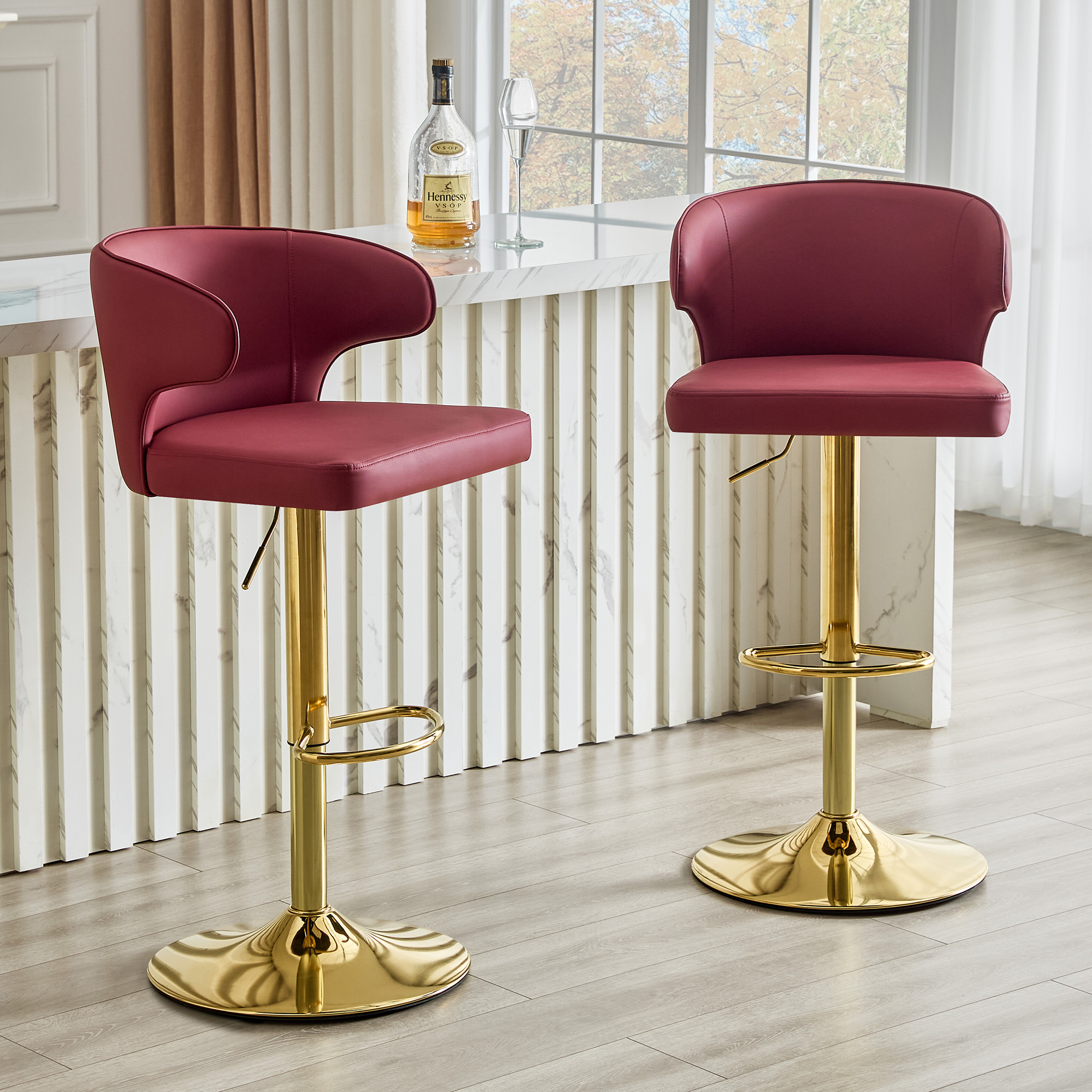 Bar Chair Modern Rotating